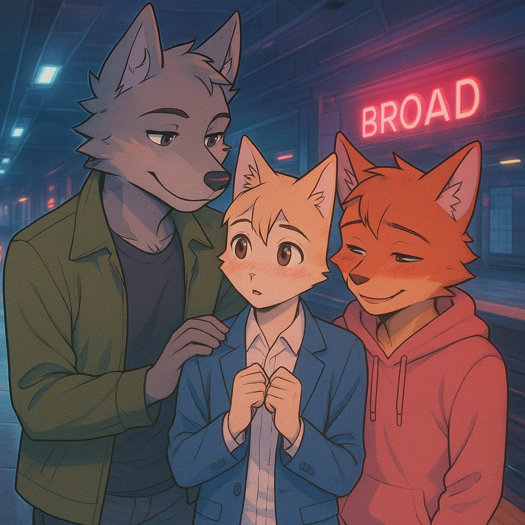 Three together